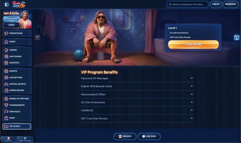 Recenzja kasyna online Dudespin Recenzja kasyna online Dudespin